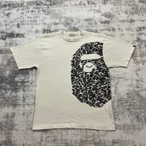 Authentic Bape 2000's Cheetah Print Tee M